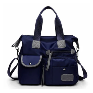 Nylon Handbag Women Shoulder Bag Blue