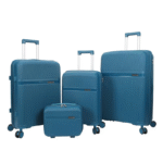 Anti-Shatterproof Silicone Trolley Sky Green Travel Bag