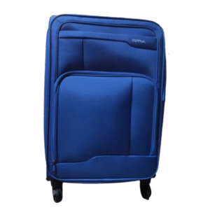 Espiral Blue 24 Inch Soft Trolley Bag